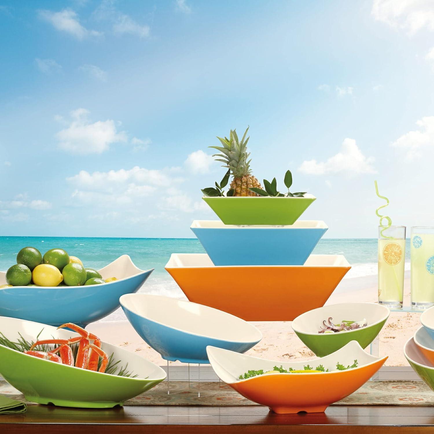 G.E.T. ML-247-ST – 2.5 Qt. (2.5 Qt. Rim-Full), 10" Square Bowl, 2.5" Deep