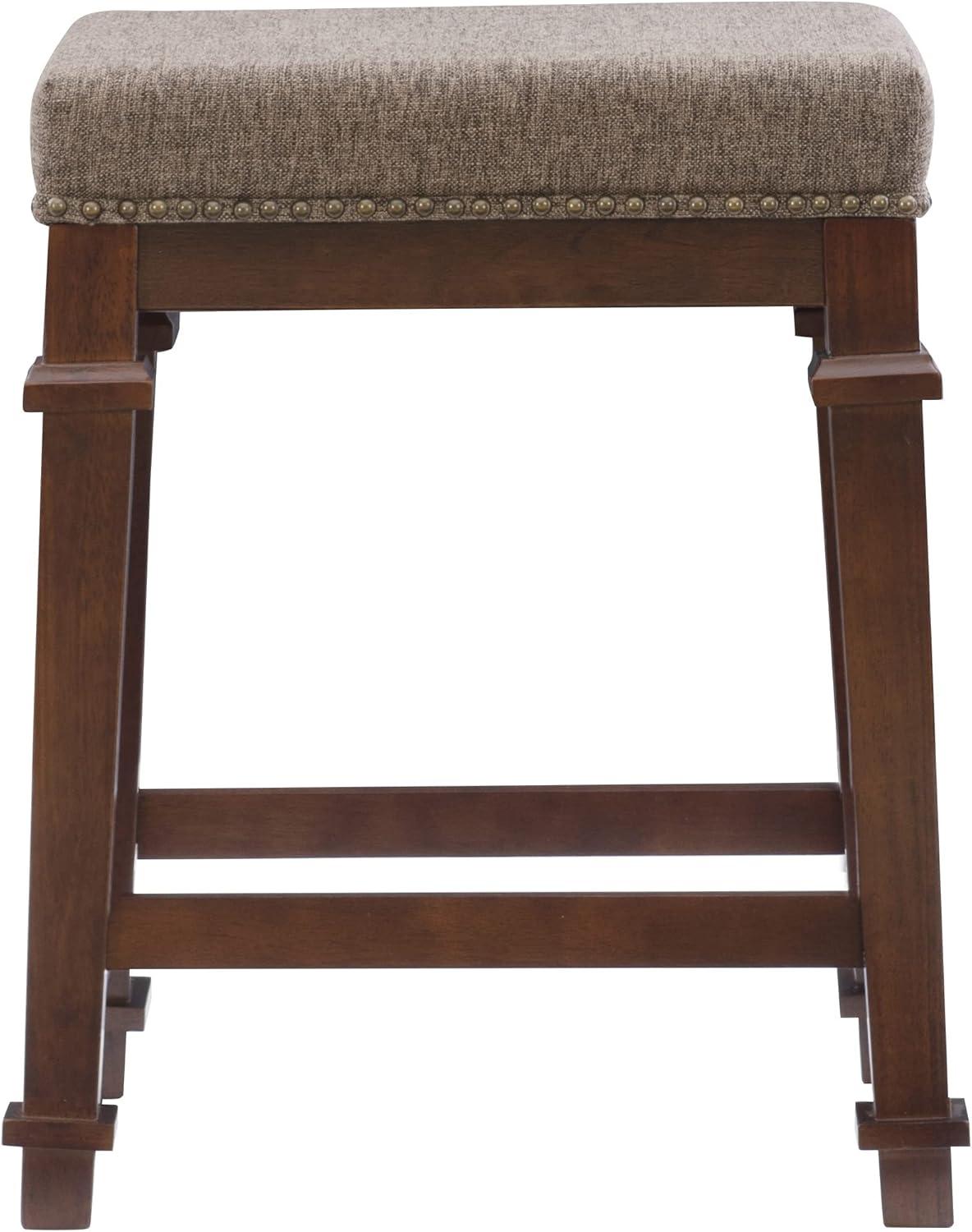 Kennedy Backless Counter Height Barstool Wood - Linon