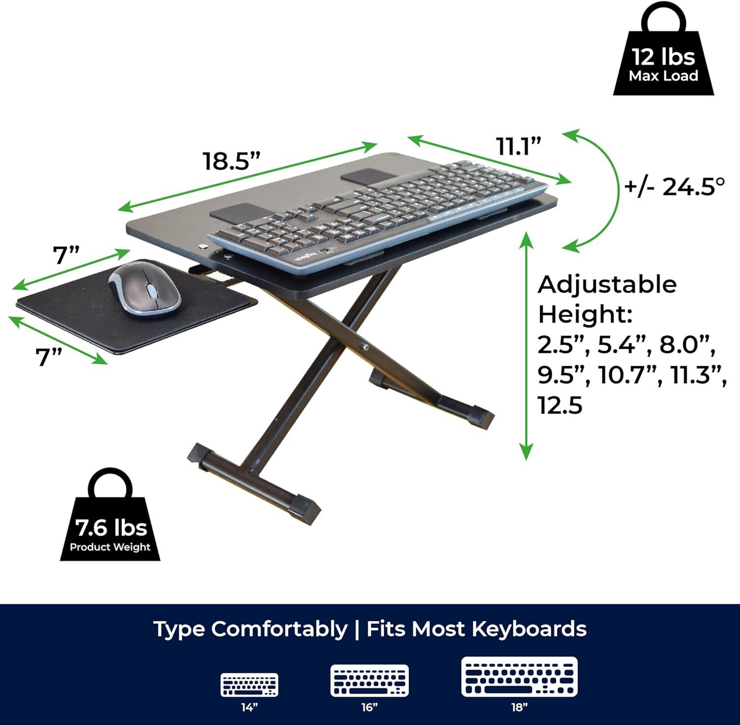 Uncaged Ergonomics Aluminum Copy Stand