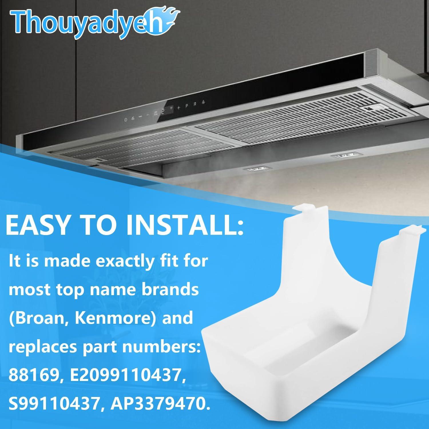 WeiLaiKeQi 99110437 Range Hood Light Lens Cover Lightweight Easy to Install Replacement