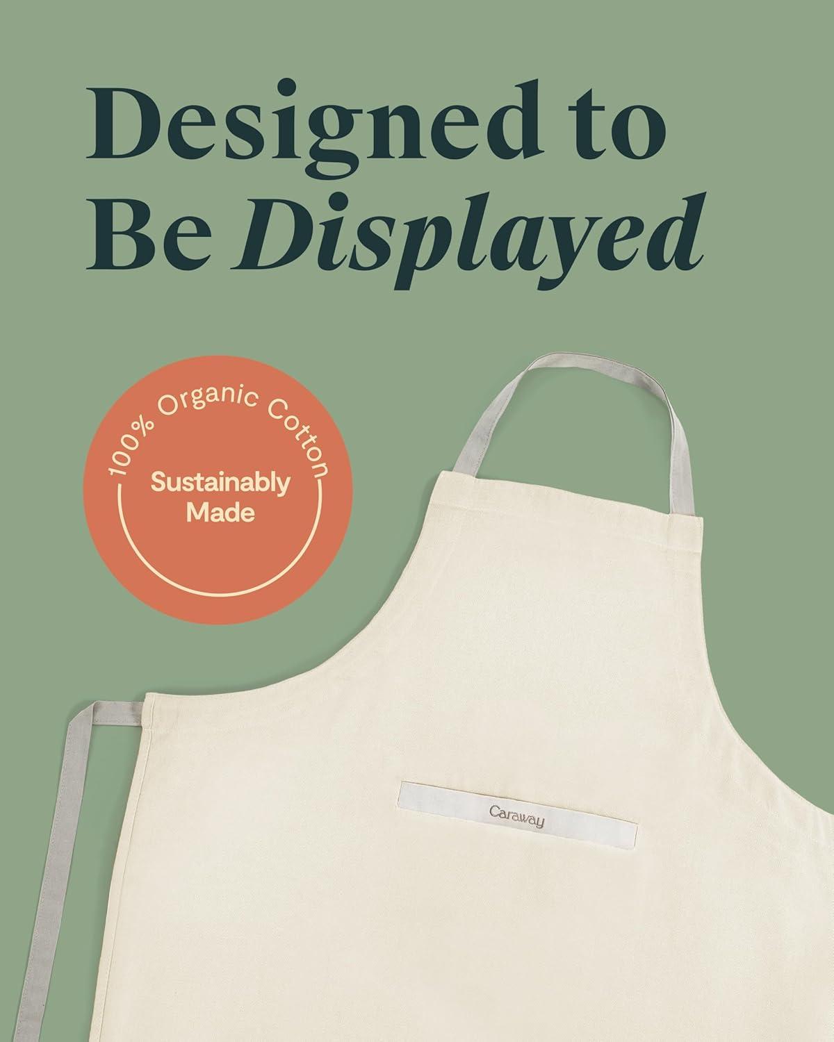 Caraway Organic Cotton Cream Apron