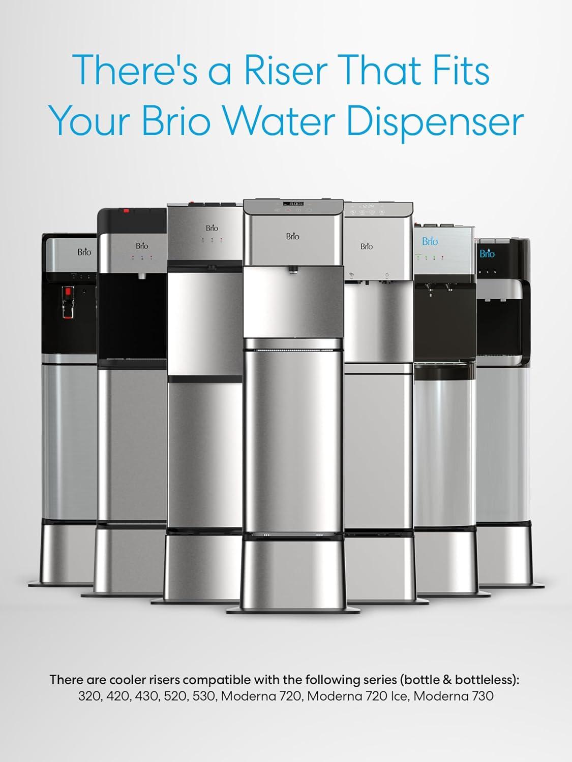 BRIO Water Cooler Base - 720 Series Ice Maker Bottled & Bottleless Water Dispensers