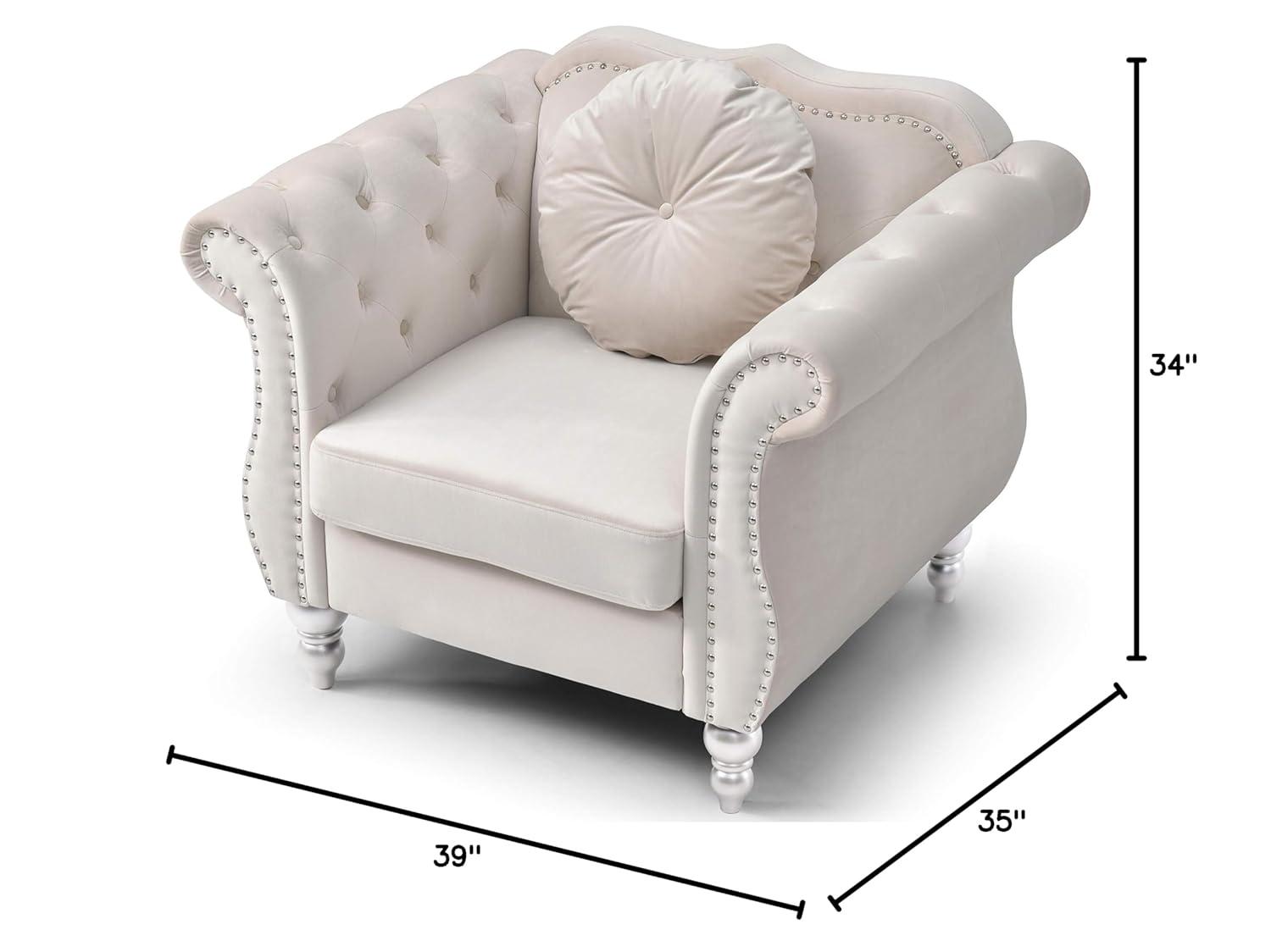Hollywood Velvet Armchair
