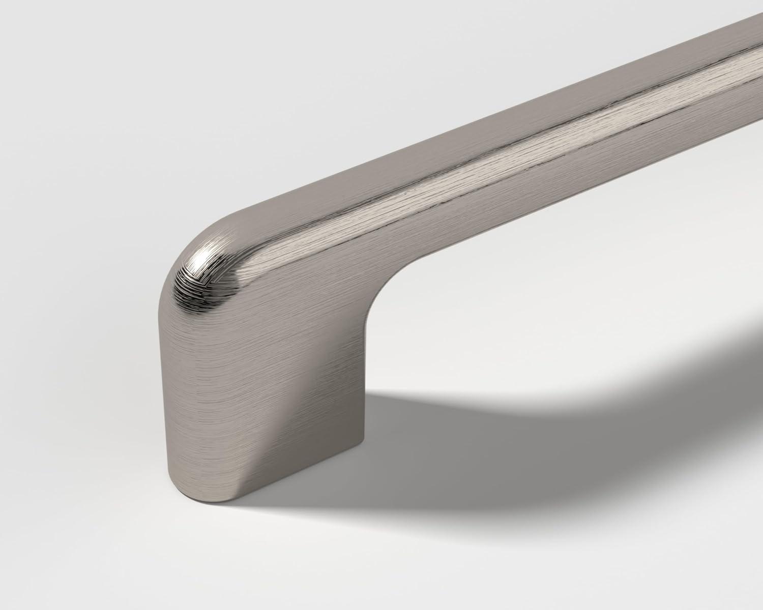 Hickory Hardware H076702-CH-10B 128 mm CC Forge Cabinet Pull, Polished Chrome - Pack of 10