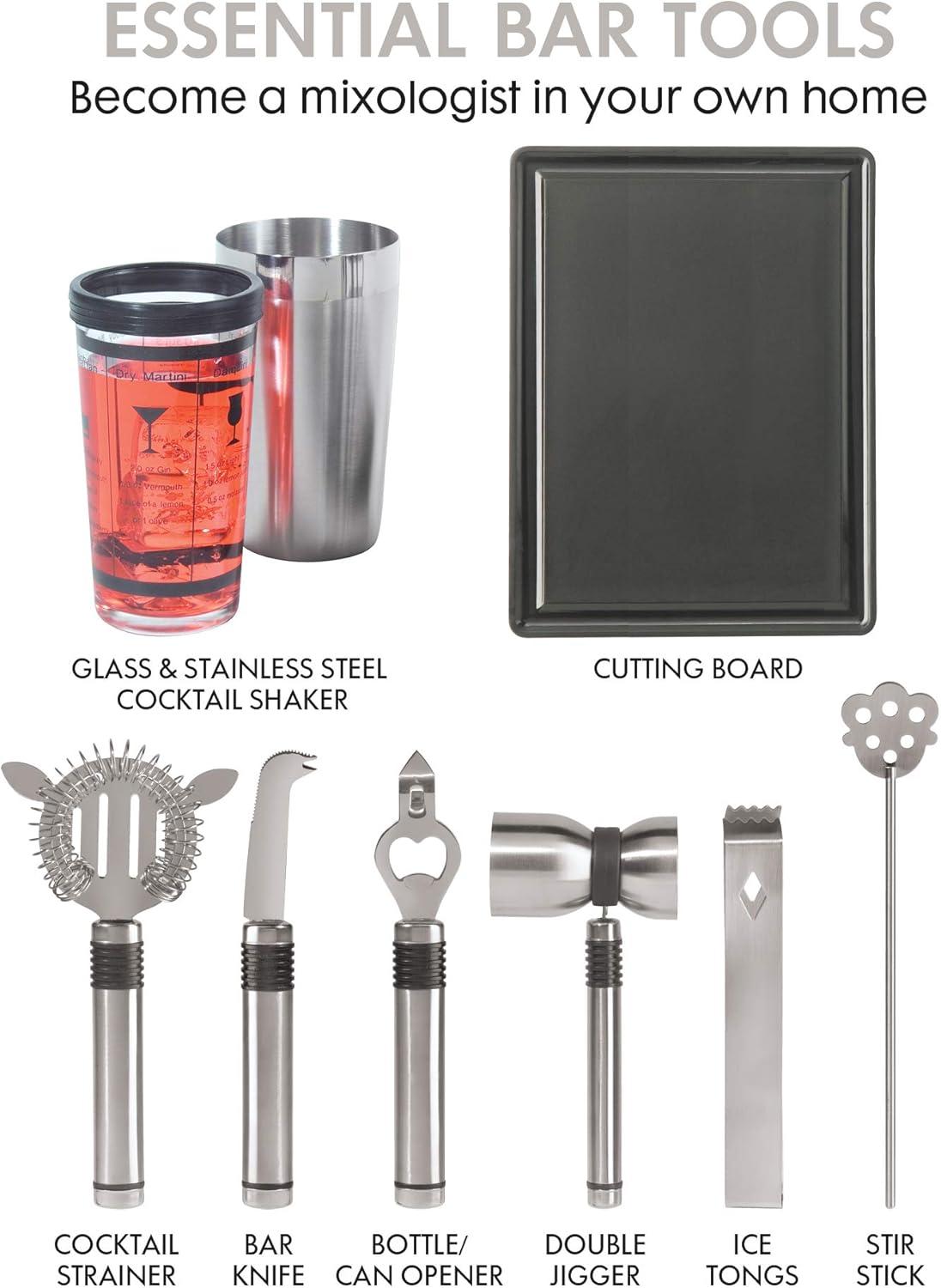 Oggi Barware 10 Piece Bar Set