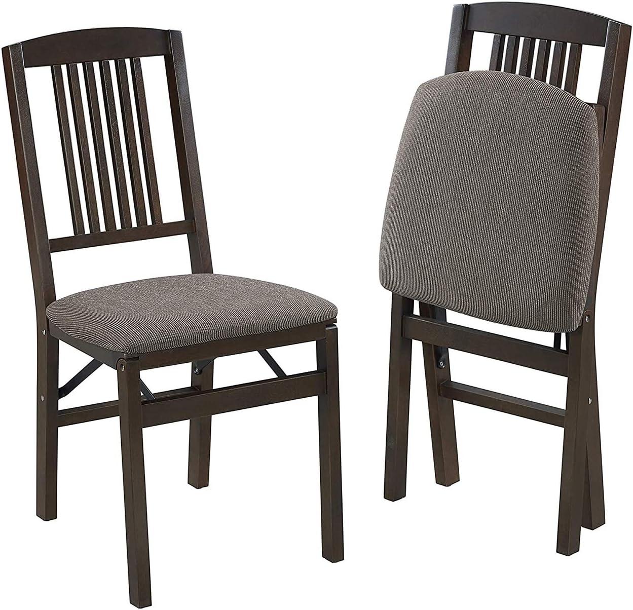 Set of 2 Simple Mission Folding Chair - Stakmore