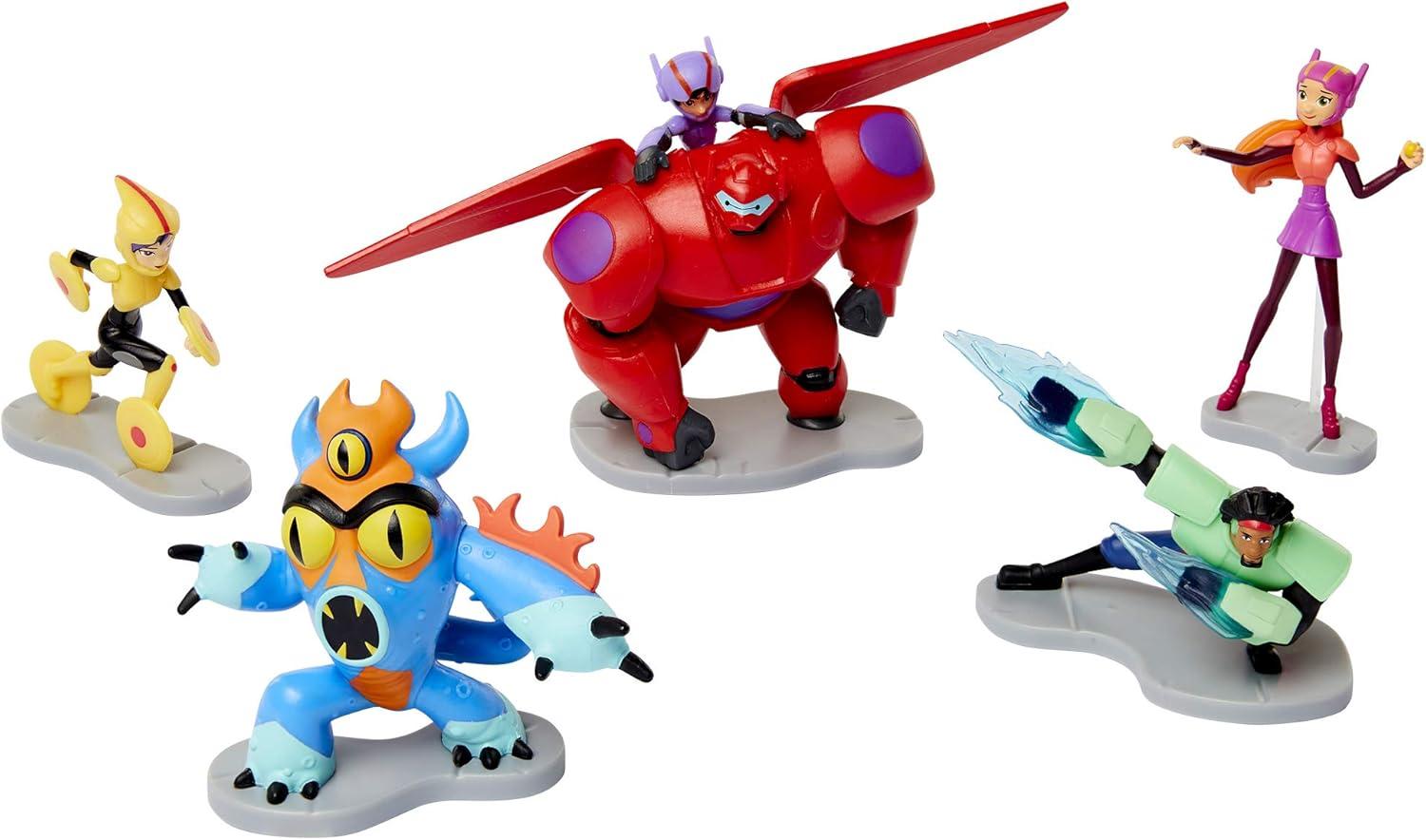 Big Hero 6 Colorful 5-Piece Figurine Set