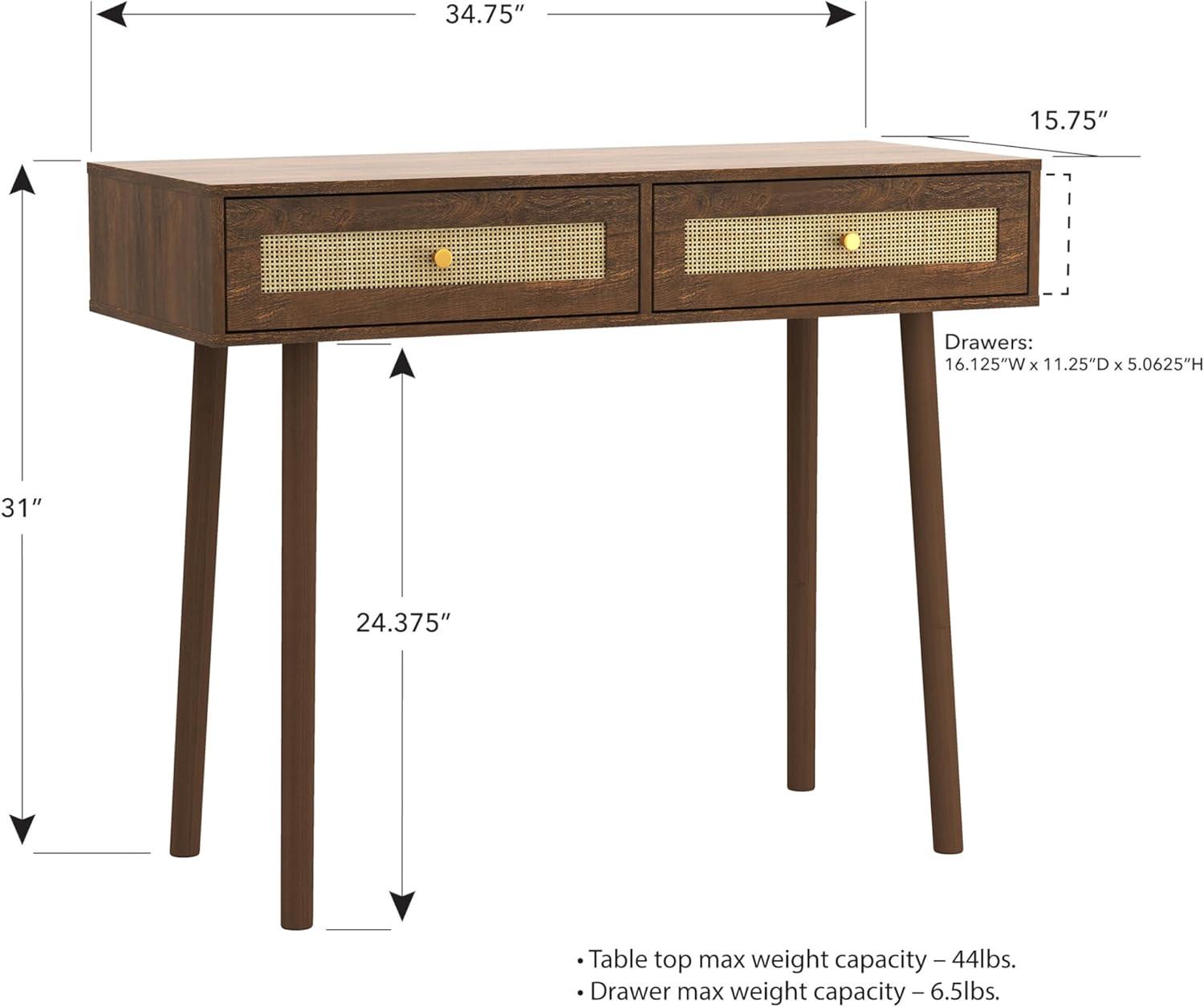 Loft and Luv Coda Console Table - Atlantic