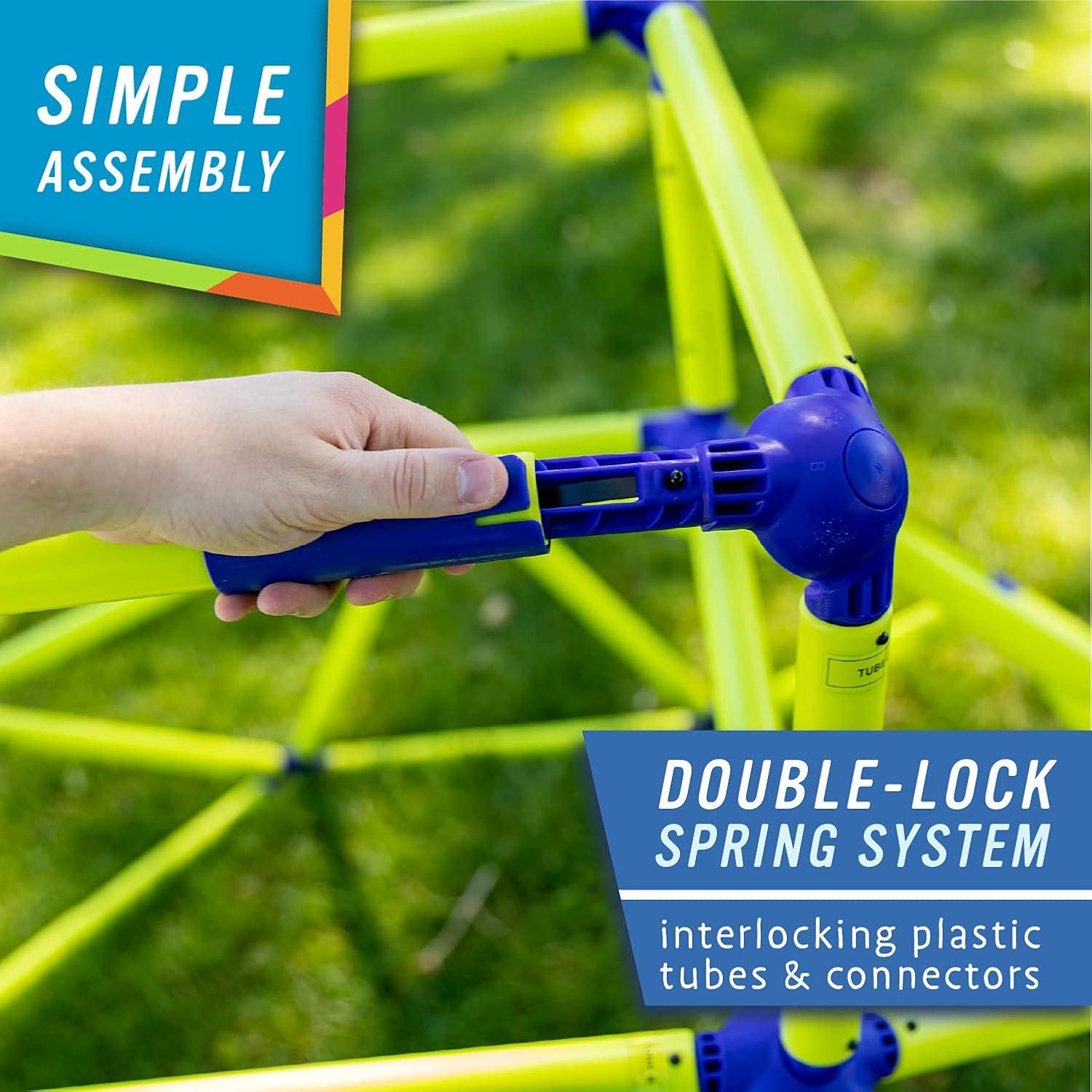 Monkey Bars Toddler Gym Tower - Green: Eezy Peezy Climber, Outdoor Toys, Ages 3-6