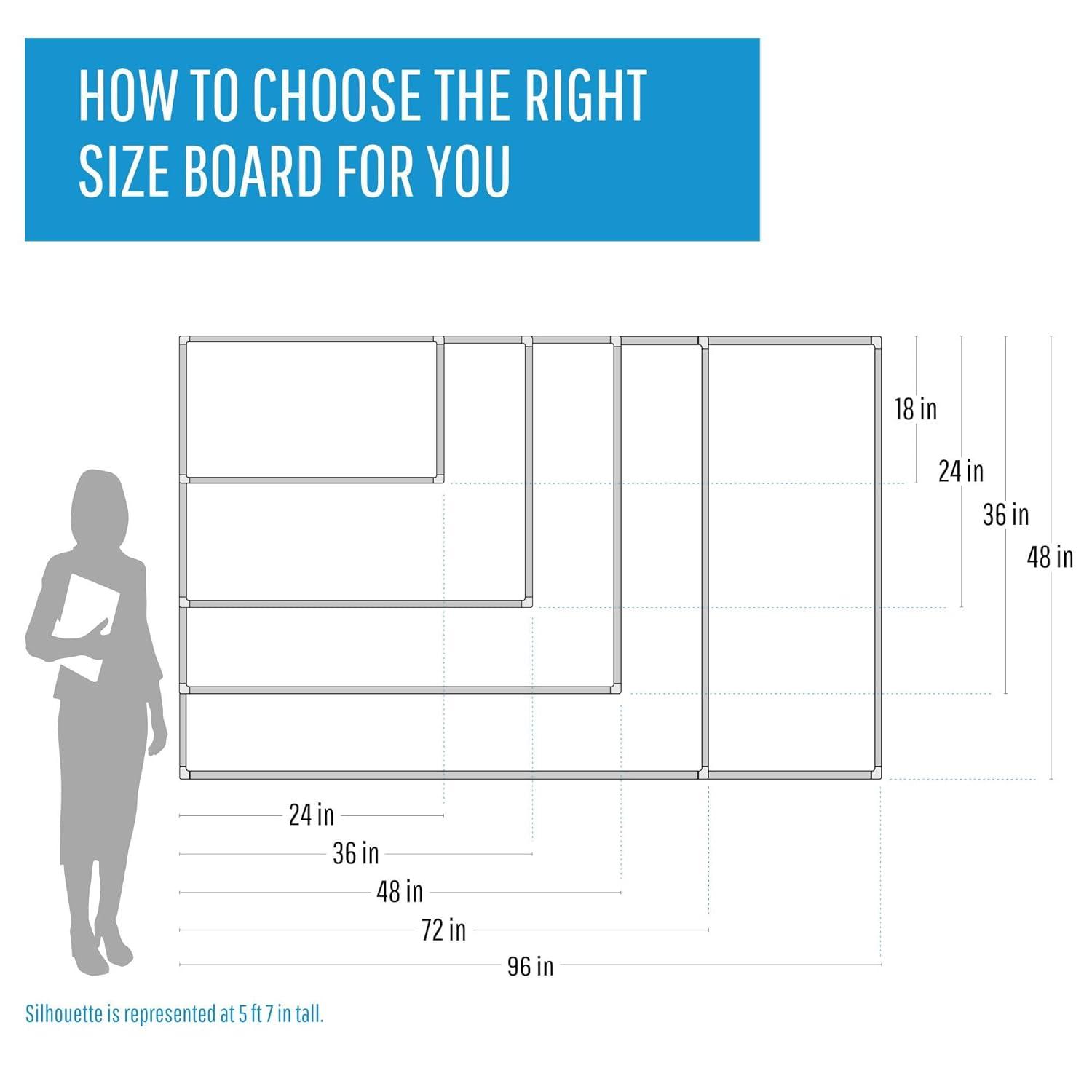 Bi-Silque Visual Communication Products CA031790 Earth Cork Bulletin Board, 24 x 36 in., Aluminum Frame