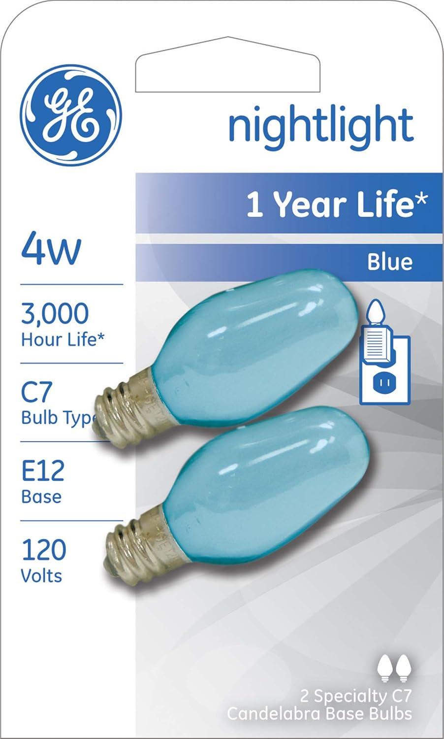 GE C7 Colored Night Light Bulb