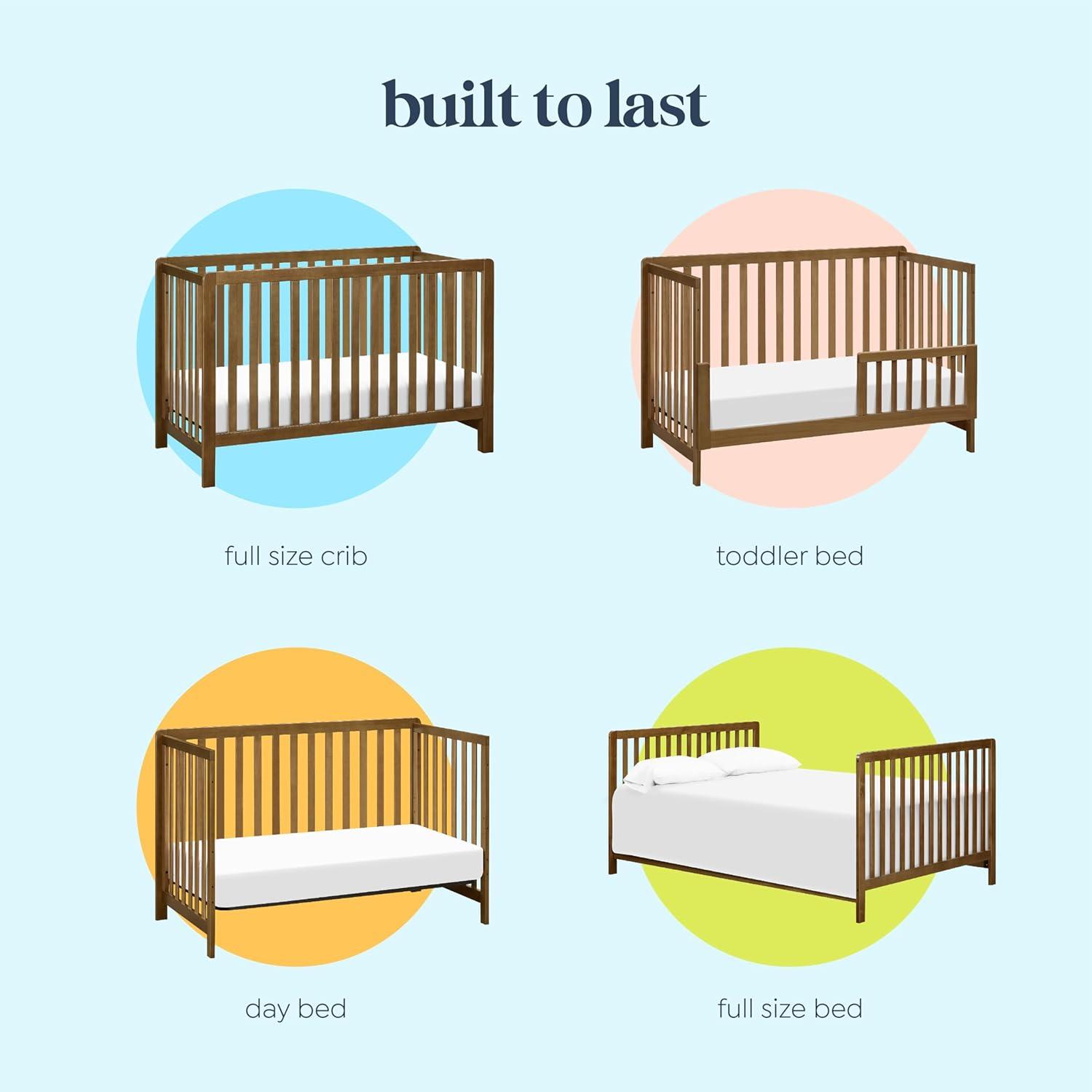 Carter's by DaVinci Colby 4-in-1 Low-profile Convertible Crib