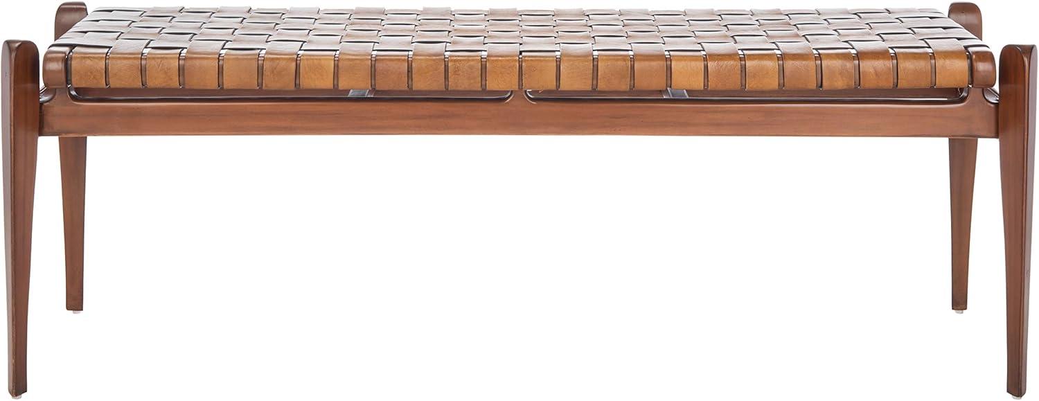 Kenan Genuine Leather Bench