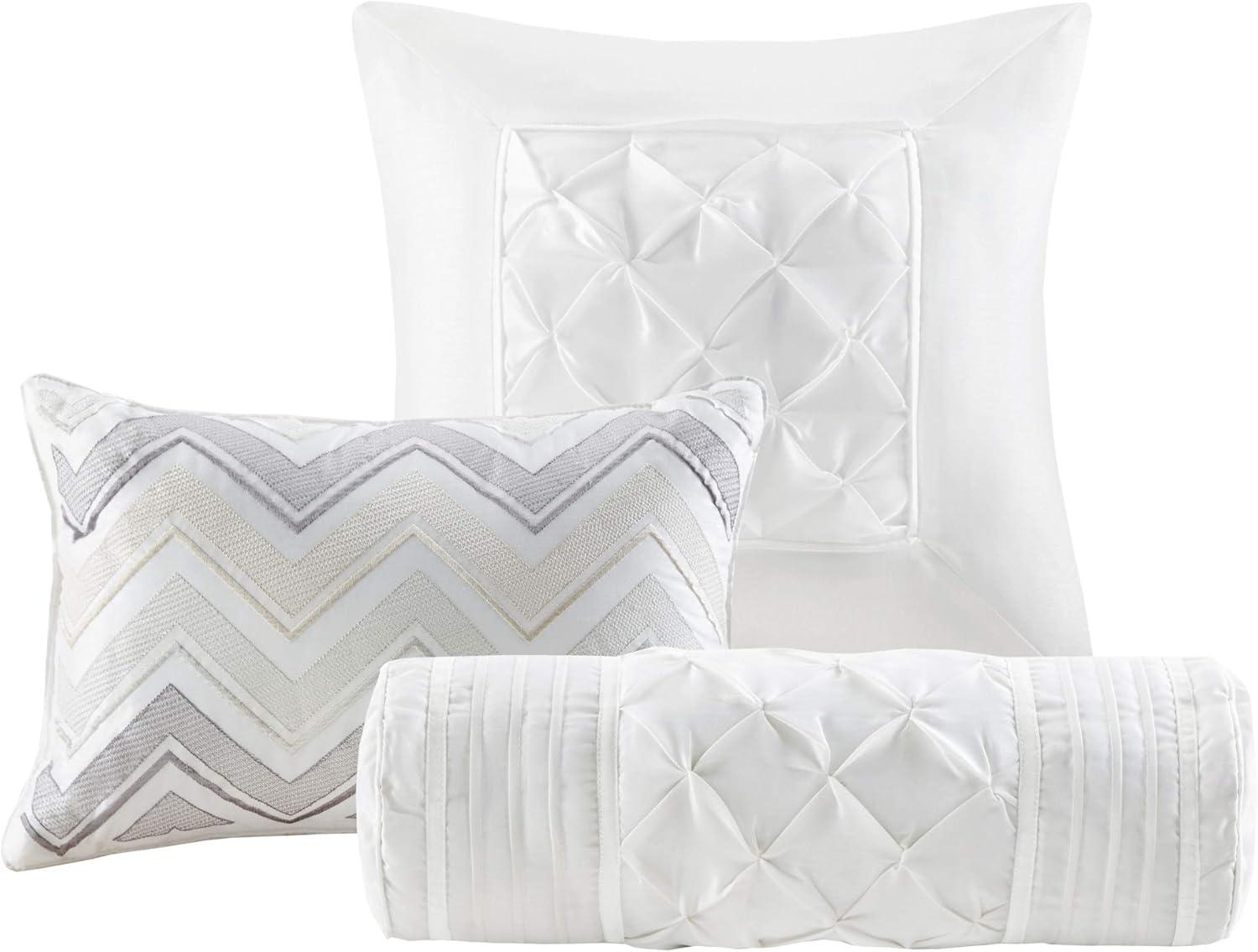 Madison Park Laurel 7 Piece Tufted Comforter Set