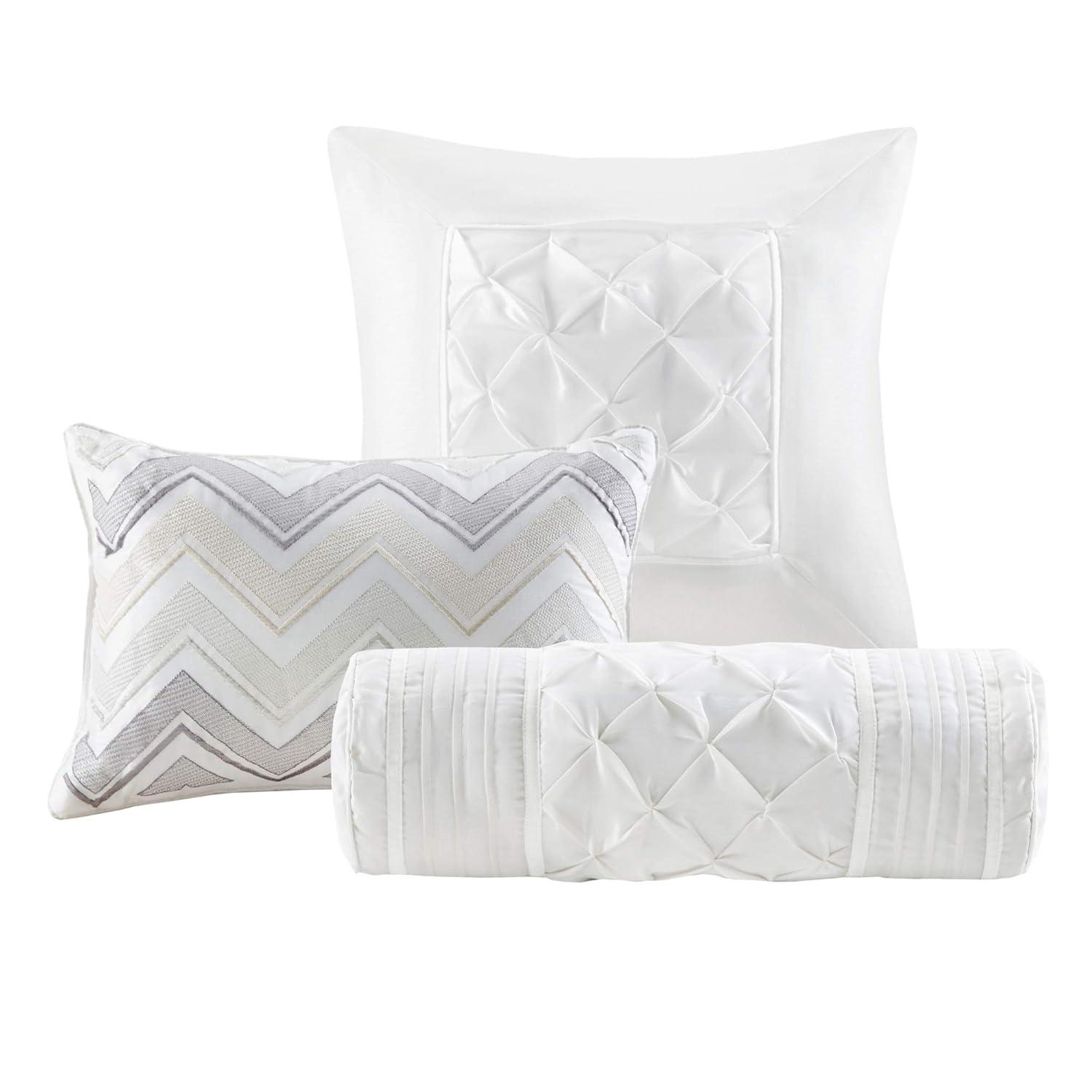 Madison Park Laurel 7 Piece Tufted Comforter Set