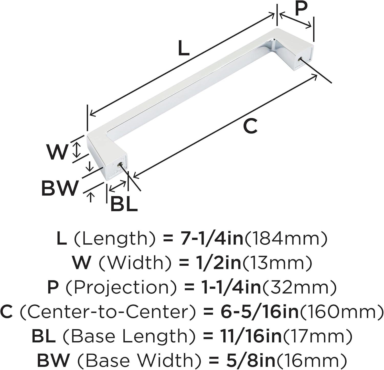 Blackrock 6.3125" Center to Center Bar Pull