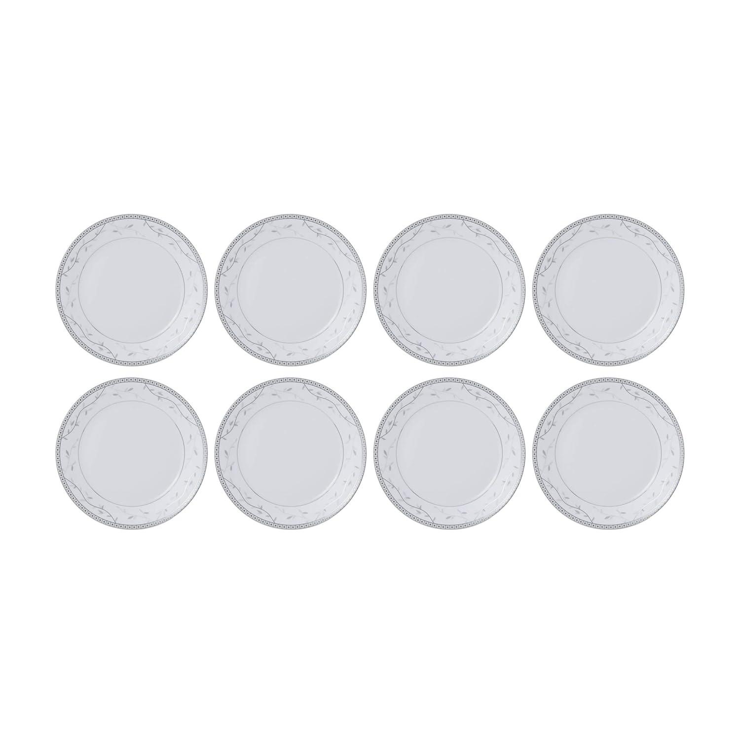 Fitz and Floyd Fitz and Floyd Platinum Vine 32-Piece Porcelain Dinnerware Set, Service for 8