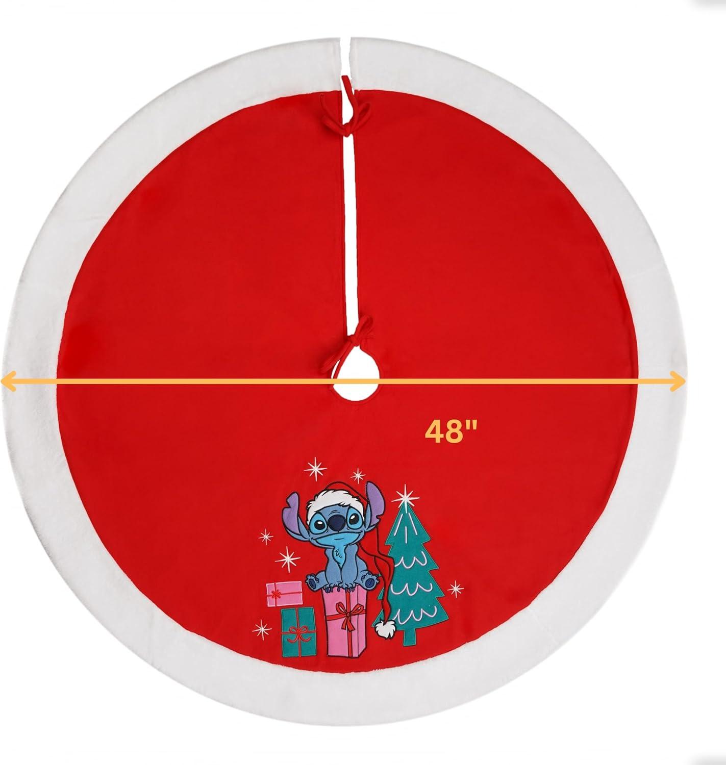 Stitch from Lilo and Stitch Christmas Tree Skirt