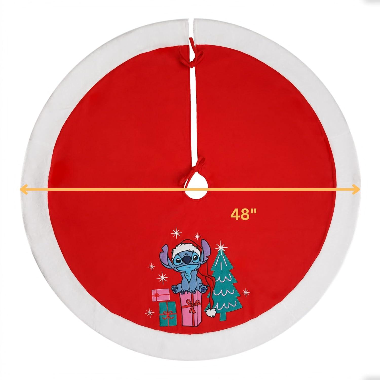 Stitch from Lilo and Stitch Christmas Tree Skirt