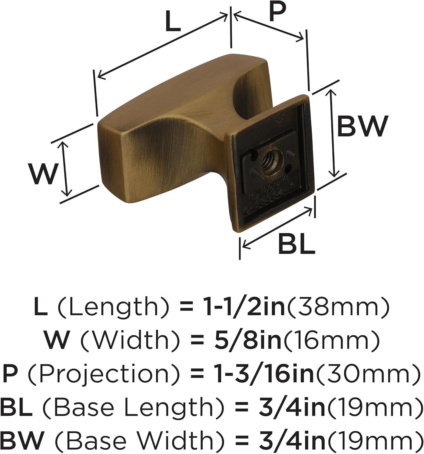 Mulholland 1 1/2" Length Bar Knob