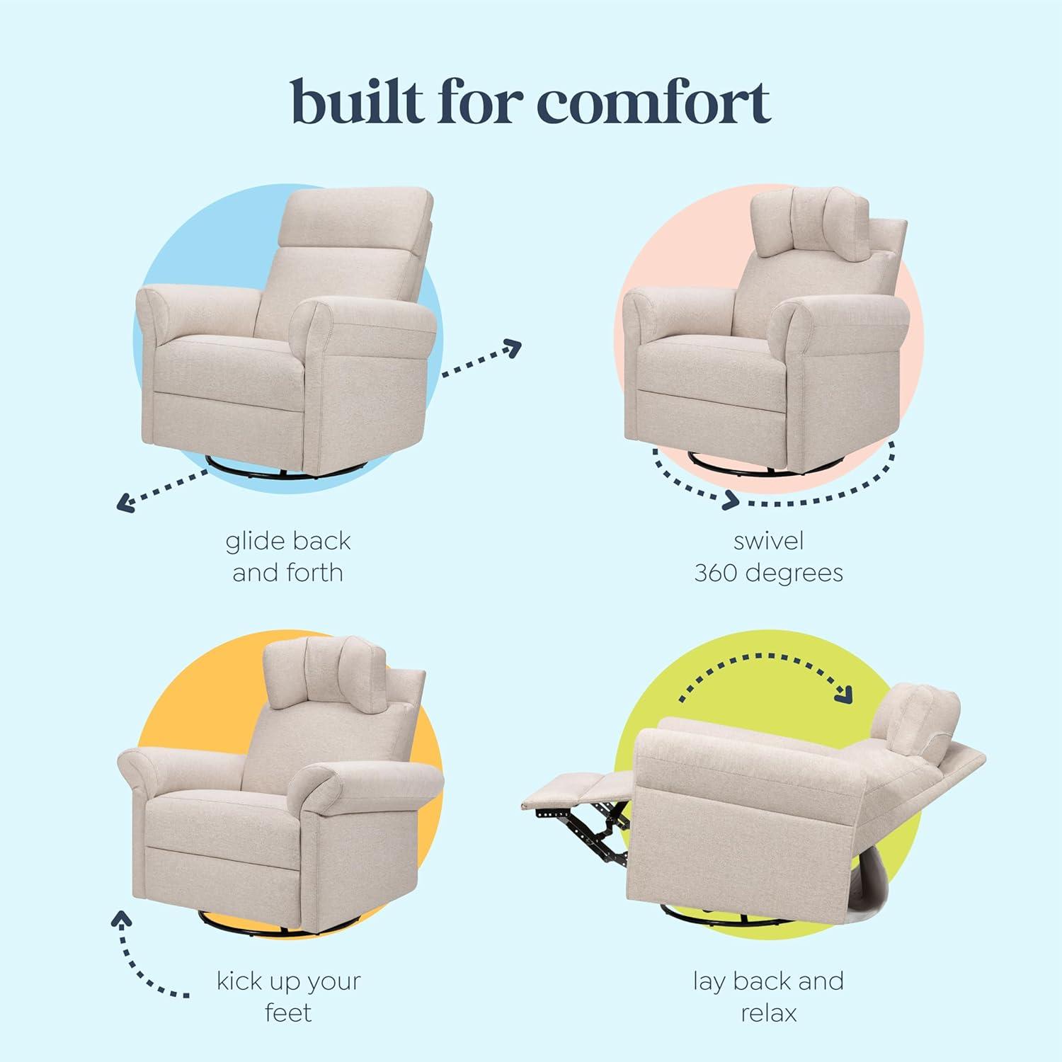Suzy Electronic Recliner and Swivel Glider