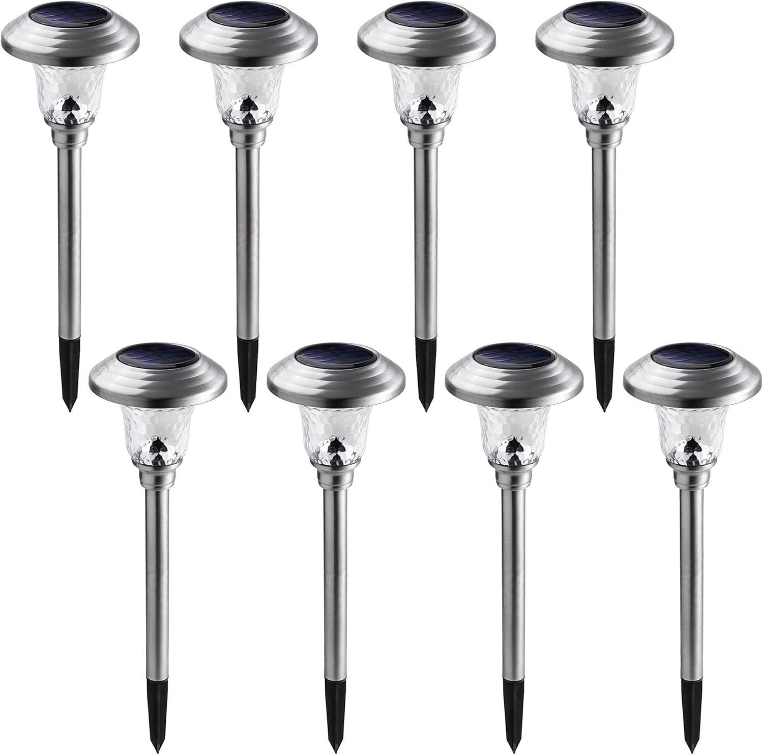 BLACK+DECKER Outdoor Solar Path Lighting - 8 Pack (BDSLPT8P)