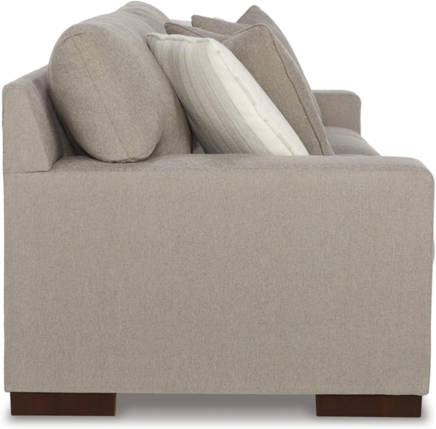 Maggie 96" Square Arm Sofa with Reversible Cushions