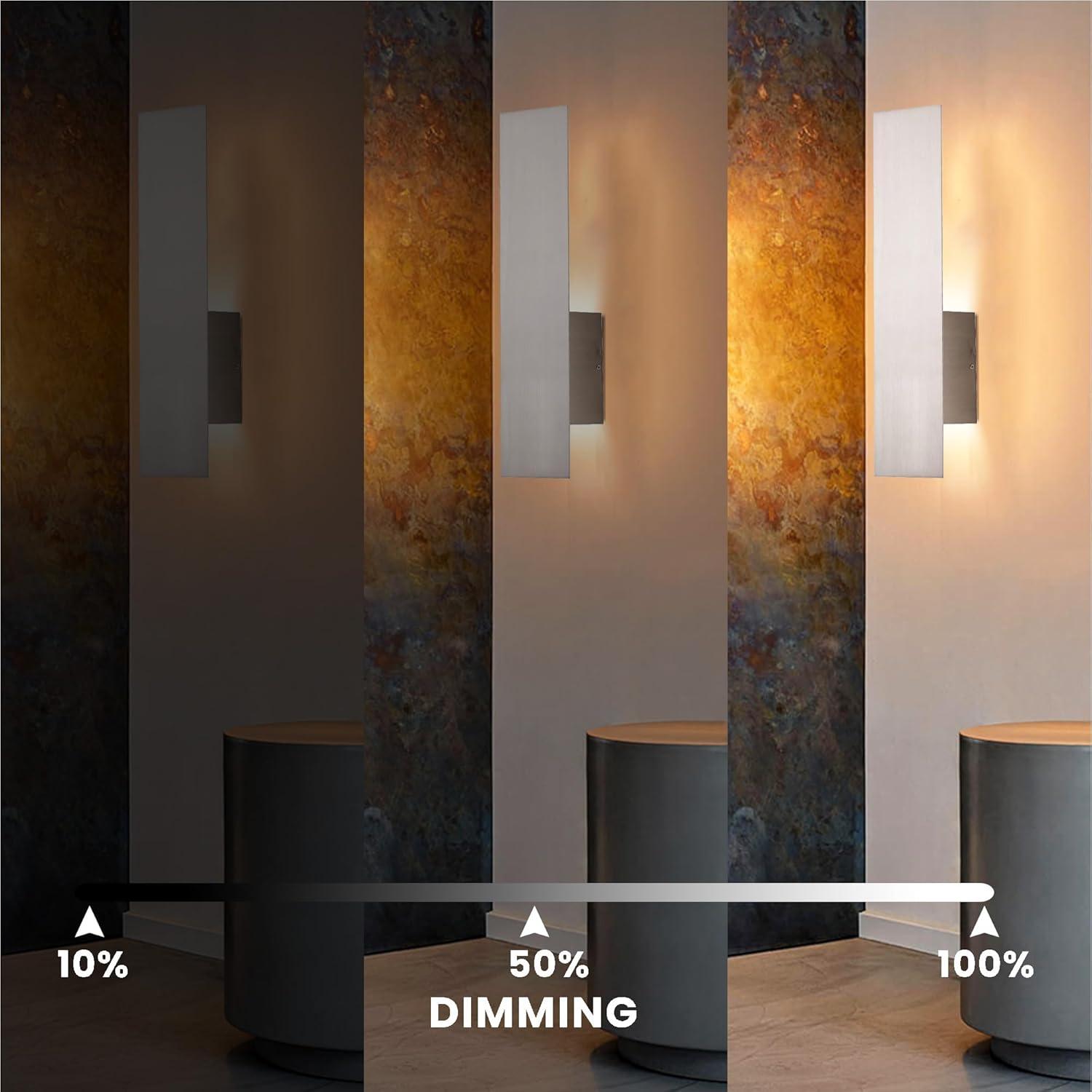 2-Light LED Wall Sconce