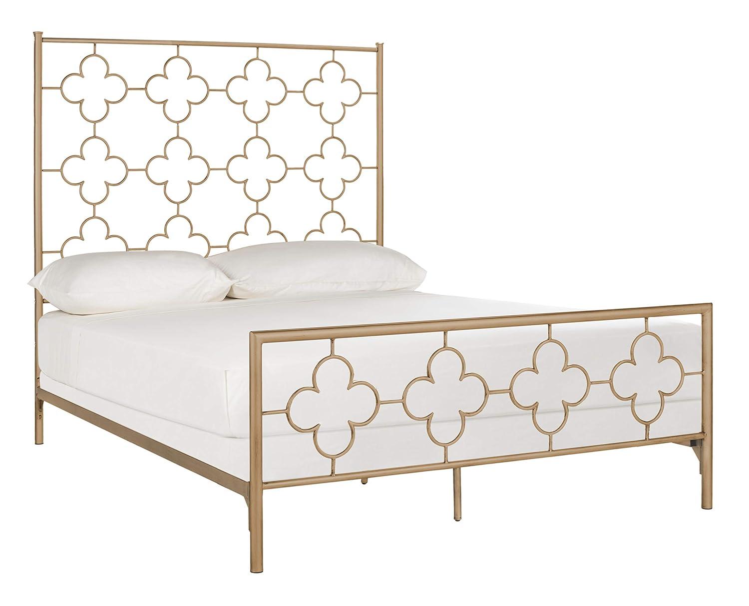 Safavieh Morris Geometric Glam Lattice Metal Headboard