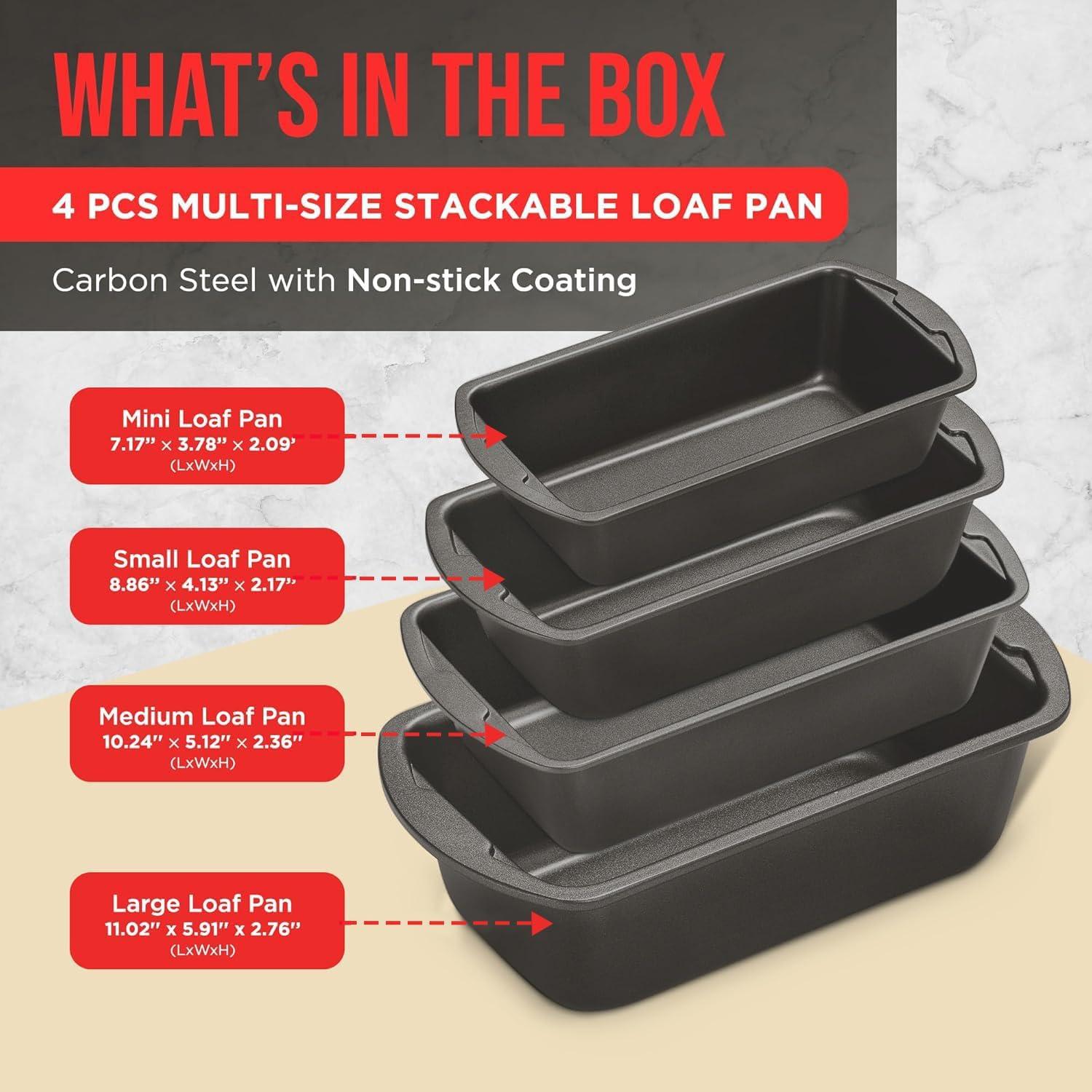 Lifemaster Lifemaster Non-Stick Steel Loaf Pan