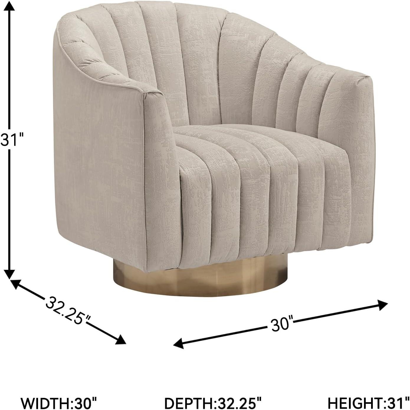 Everly Quinn Urbai Swivel Accent Chair