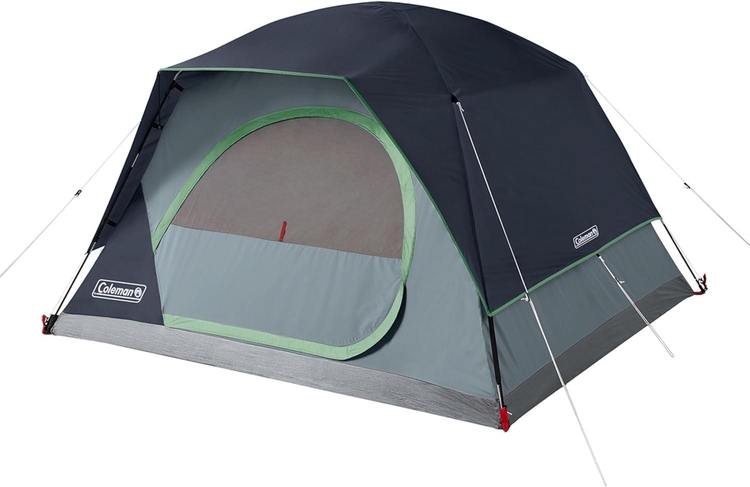 Coleman 8' Skydome 4 Person Family Tent - Blue Nights