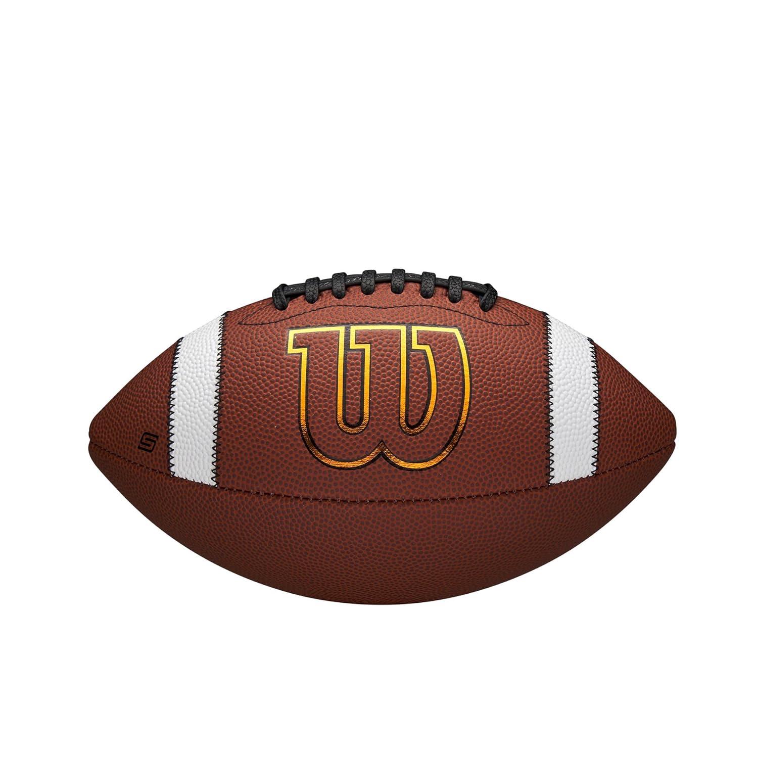Wilson GST Speed Skin Official Football - Brown