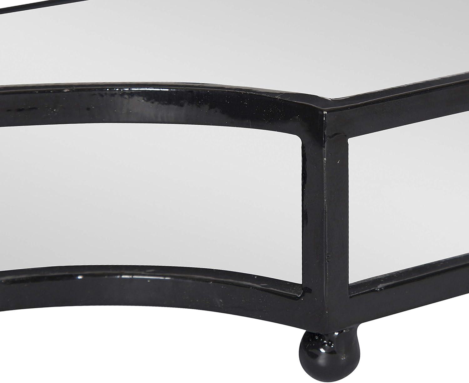 Kate and Laurel Ciel Tray, 12x18, Black