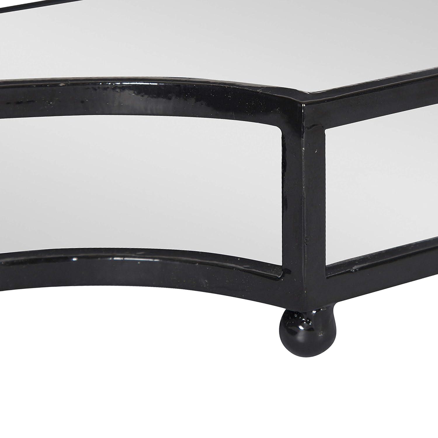Kate and Laurel Ciel Tray, 12x18, Black