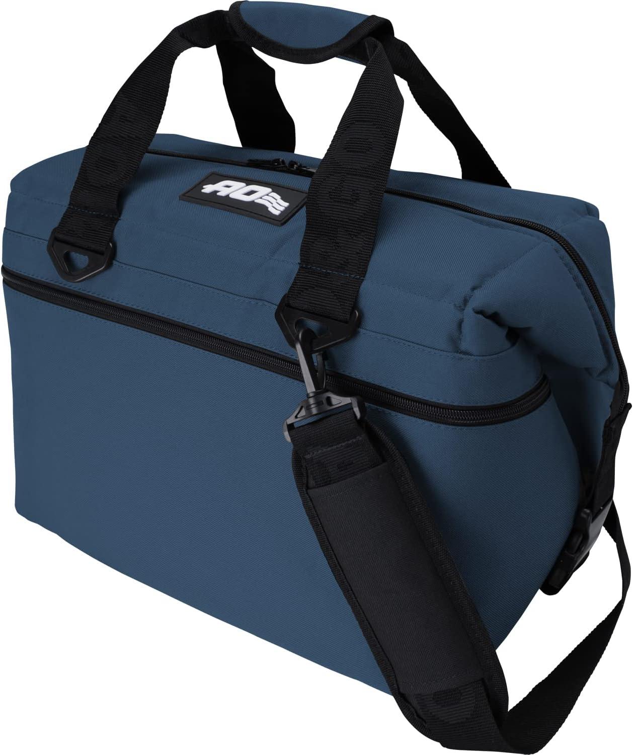 Navy Blue High-Density Insulated Soft-Sided Cooler Bag