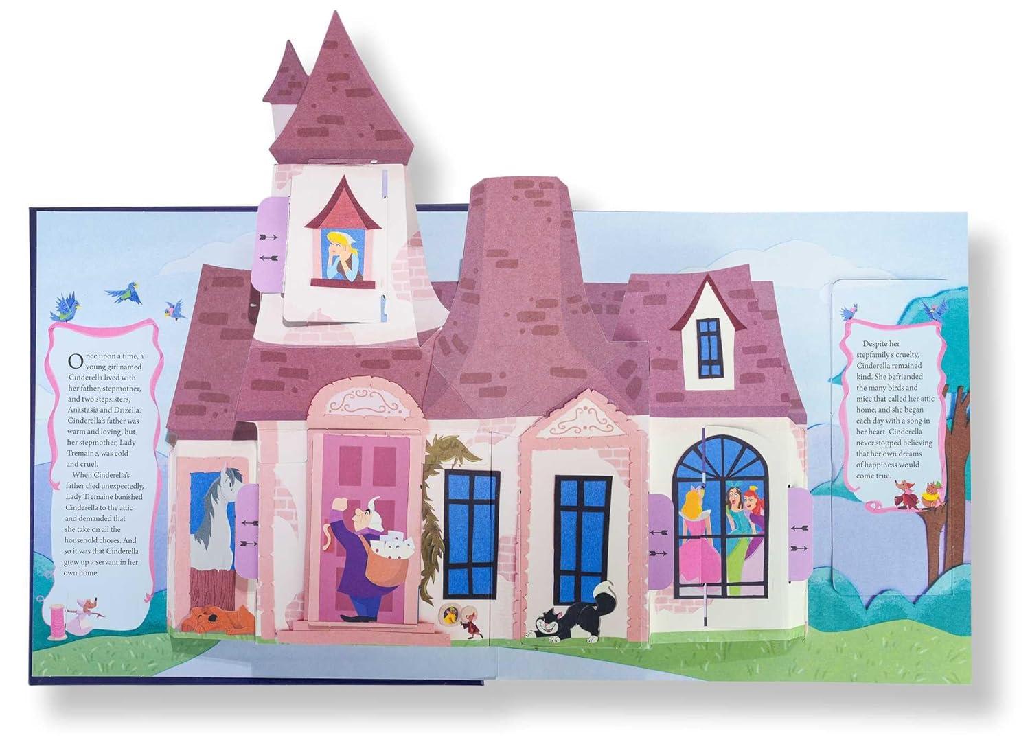 Disney: Cinderella Pop-Up Book - (Disney Princess) by Matthew Reinhart (Hardcover)