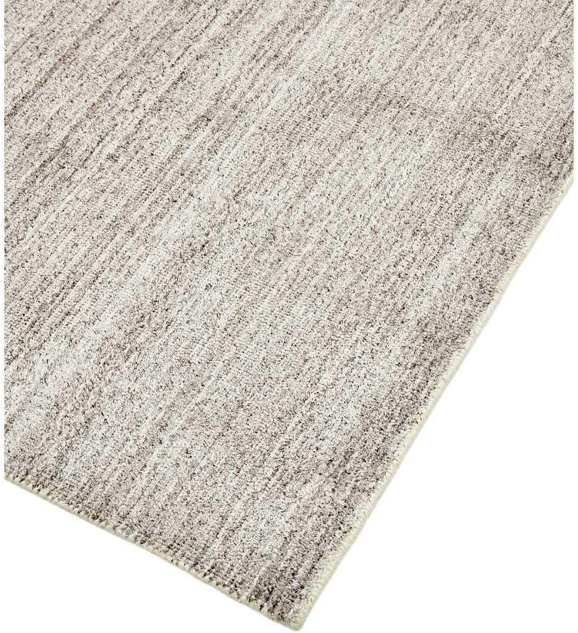 Halsey Hand-Knotted 8' x 10' Linen and Wool Stripe Area Rug