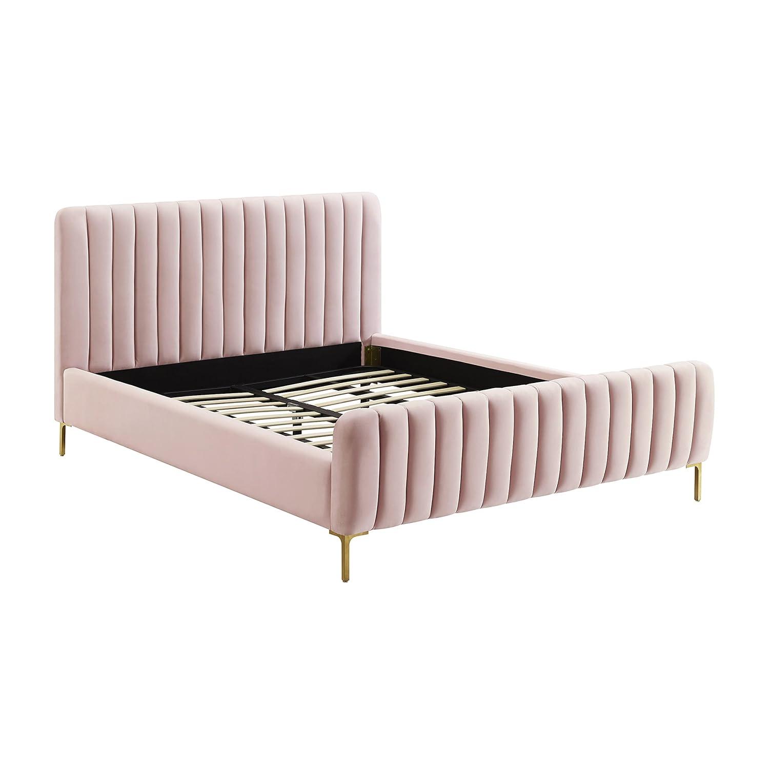 Angela Upholstered Platform Bed