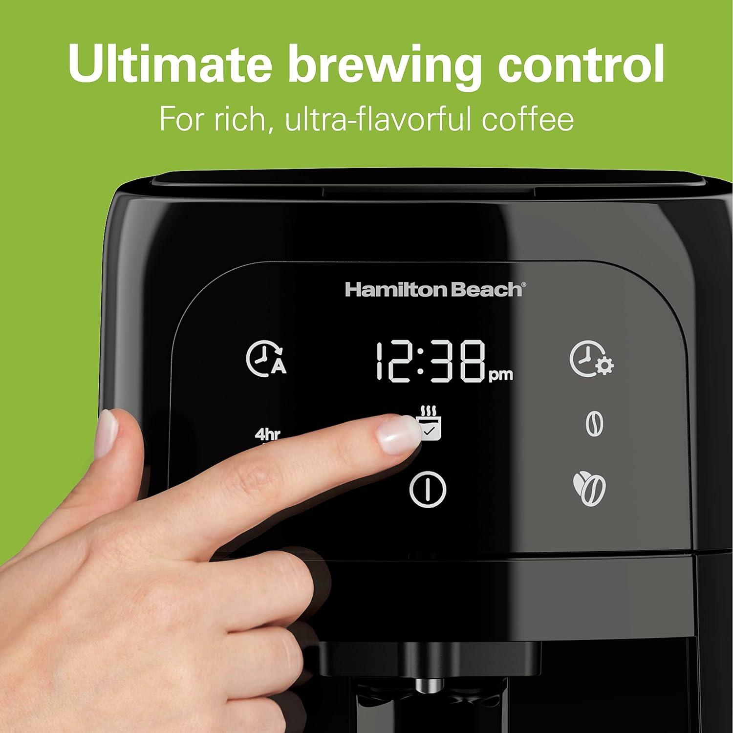 Hamilton Beach One Press Dispensing Coffee Maker