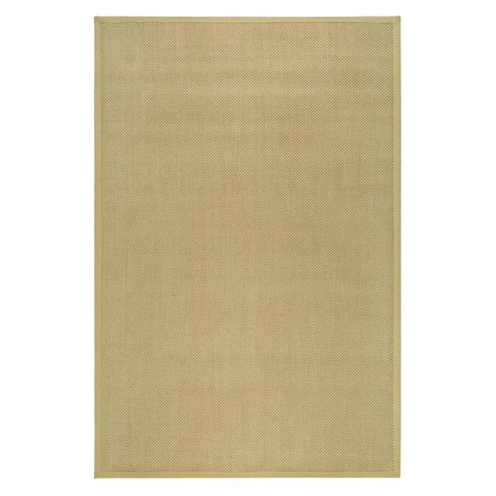 Natural Fiber NF443 Power Loomed Area Rug - Maize/Wheat - 6'x6' - Safavieh.