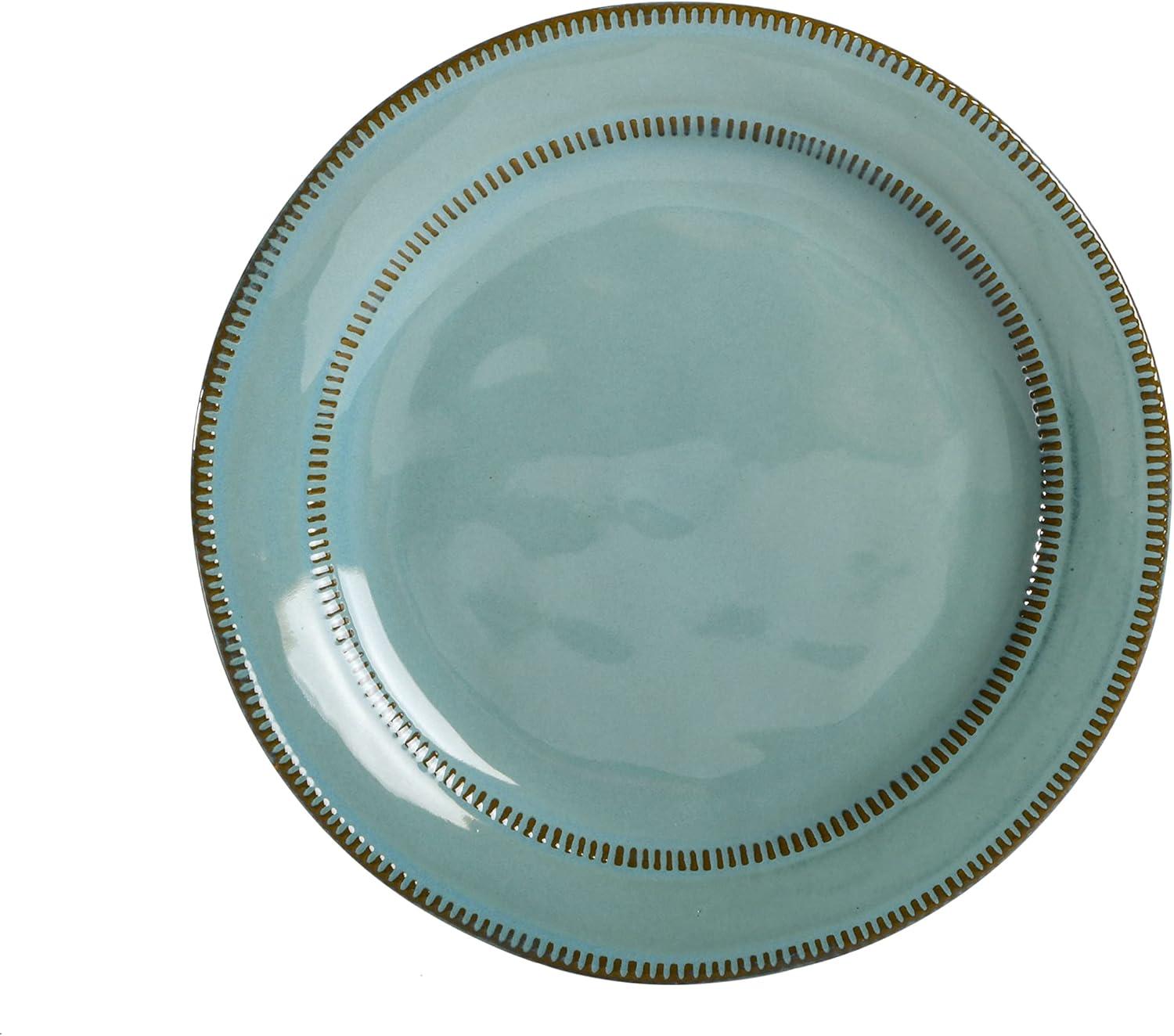 ECLANK 12 Piece Stoneware Dinnerware Set - Service for 4