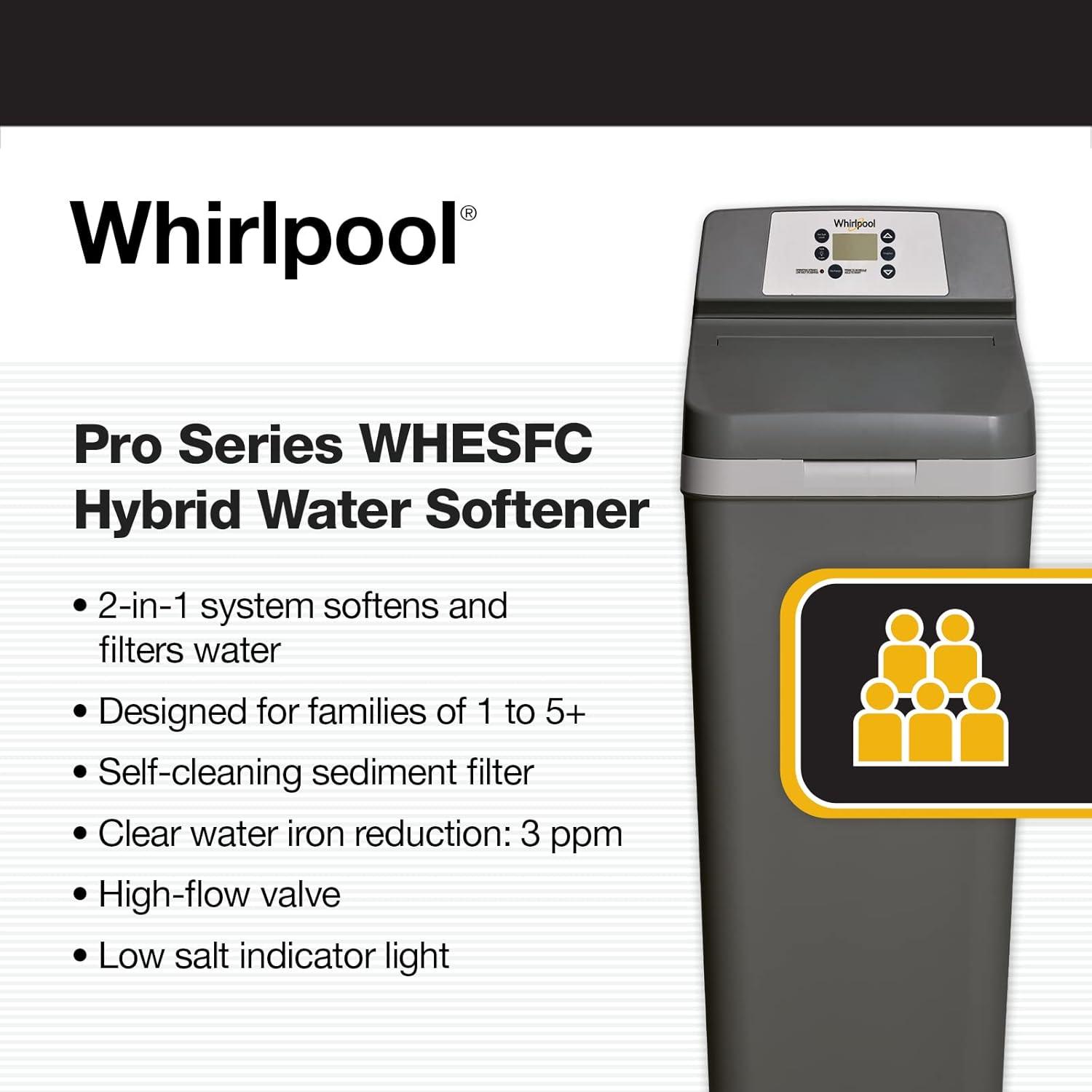 Whirlpool Pro Series 31000 -Grain Water softener/conditioner/filtration system