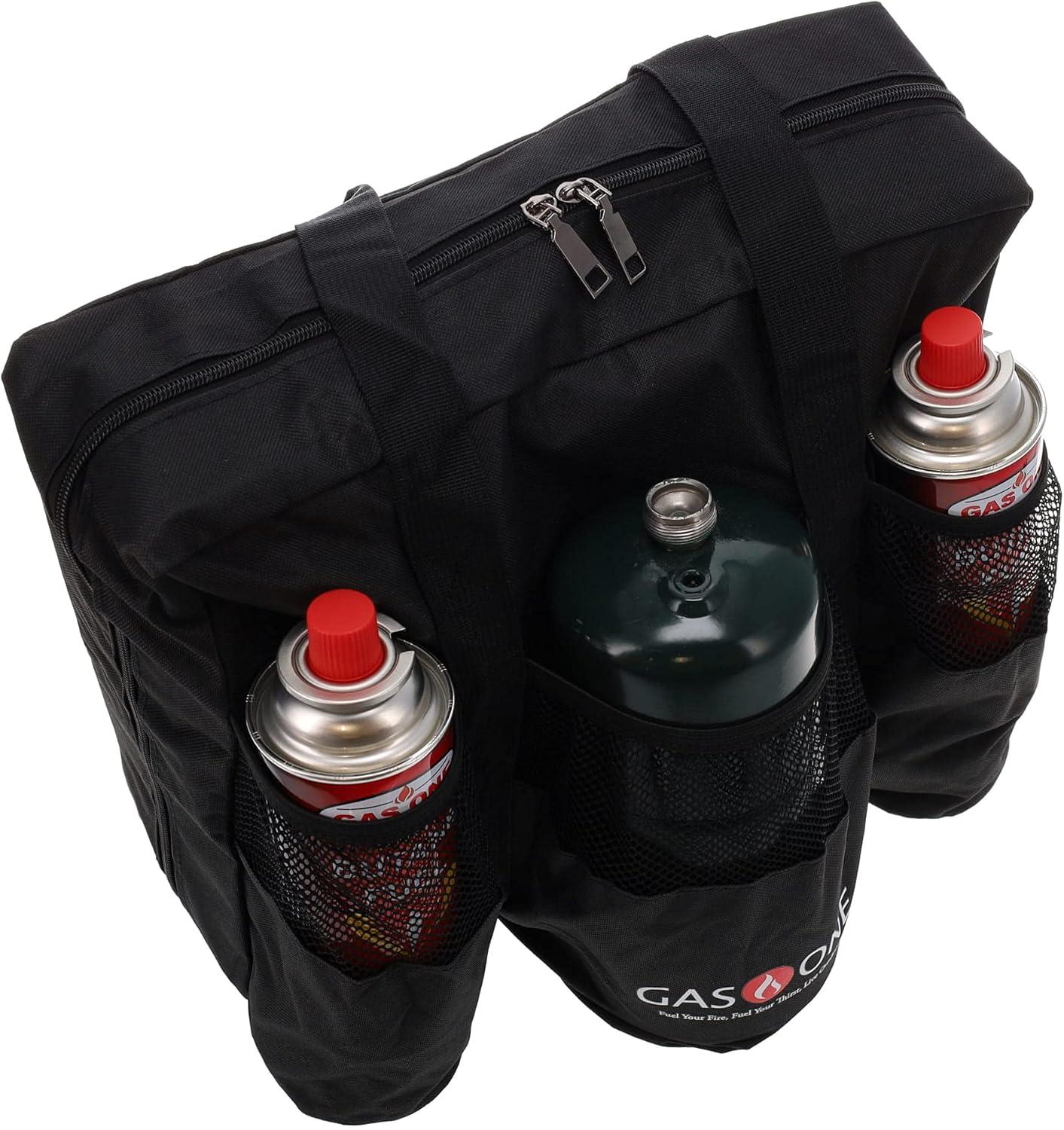 GasOne Single Burner Butane and Dual Fuel Camping Stove Bag