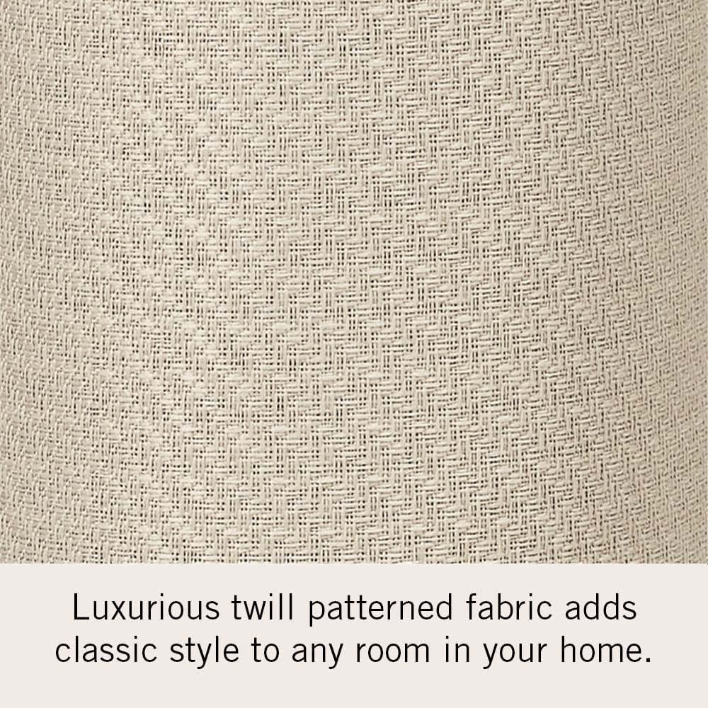 Nautica Nautica Synthetic Solid Color Blackout Thermal Rod Pocket Curtain Panels (Set of 2)