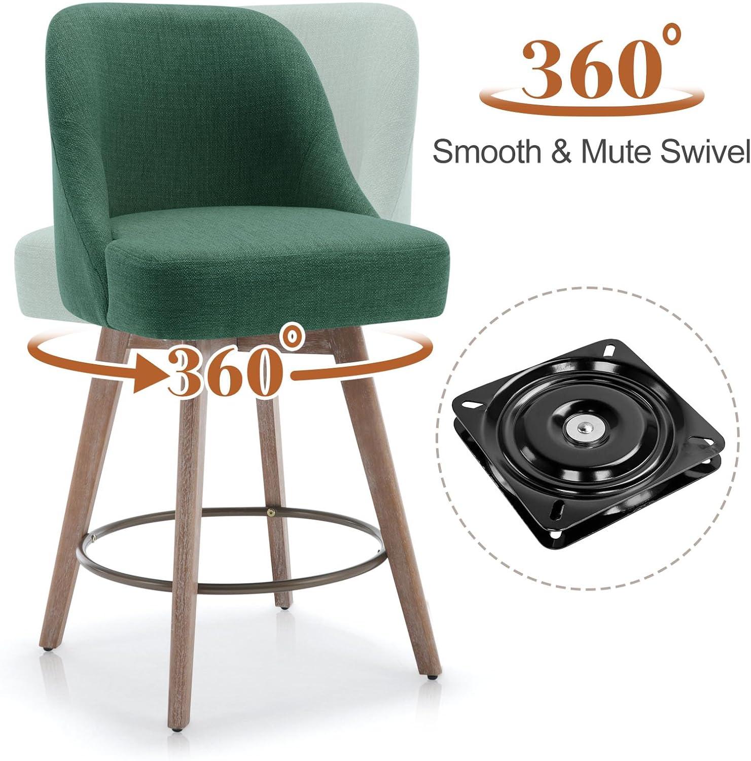 Makylia Swivel 26" Counter Stool