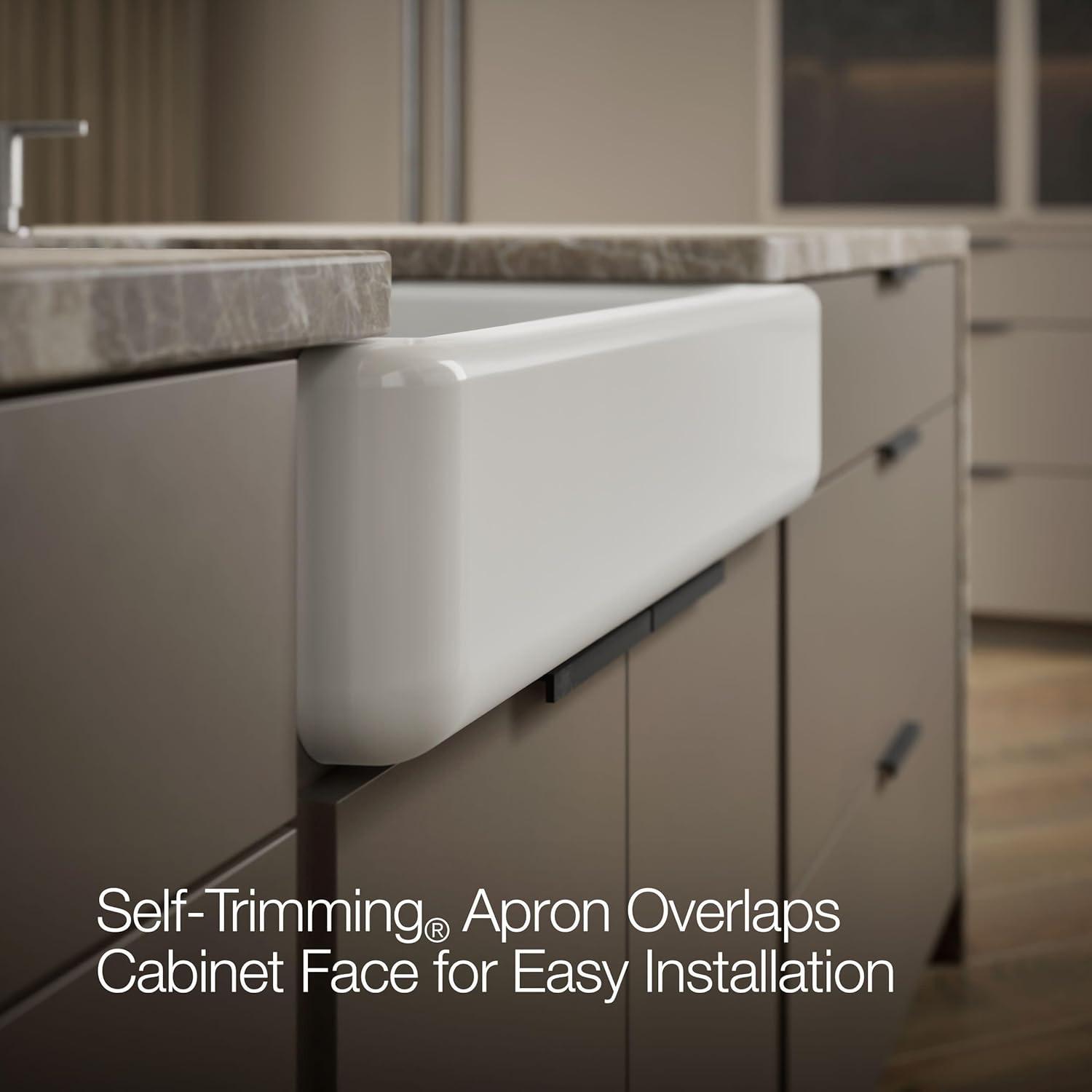 Whitehaven® 30" L x 22" W Farmhouse Kitchen Sink