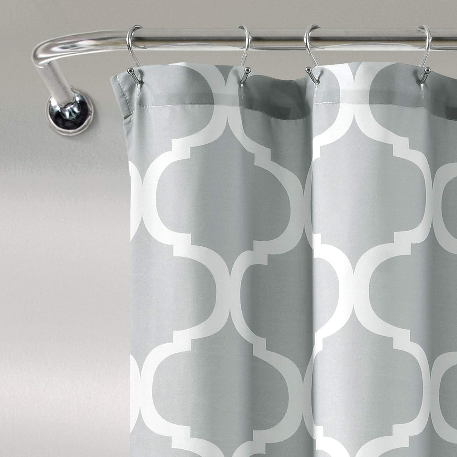 Geo Geometric Shower Curtain