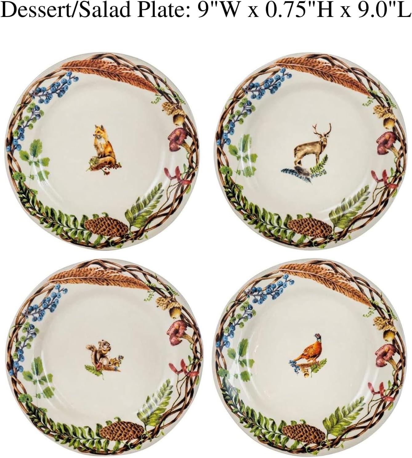 Forest Walk Dessert/Salad Plate Assorted