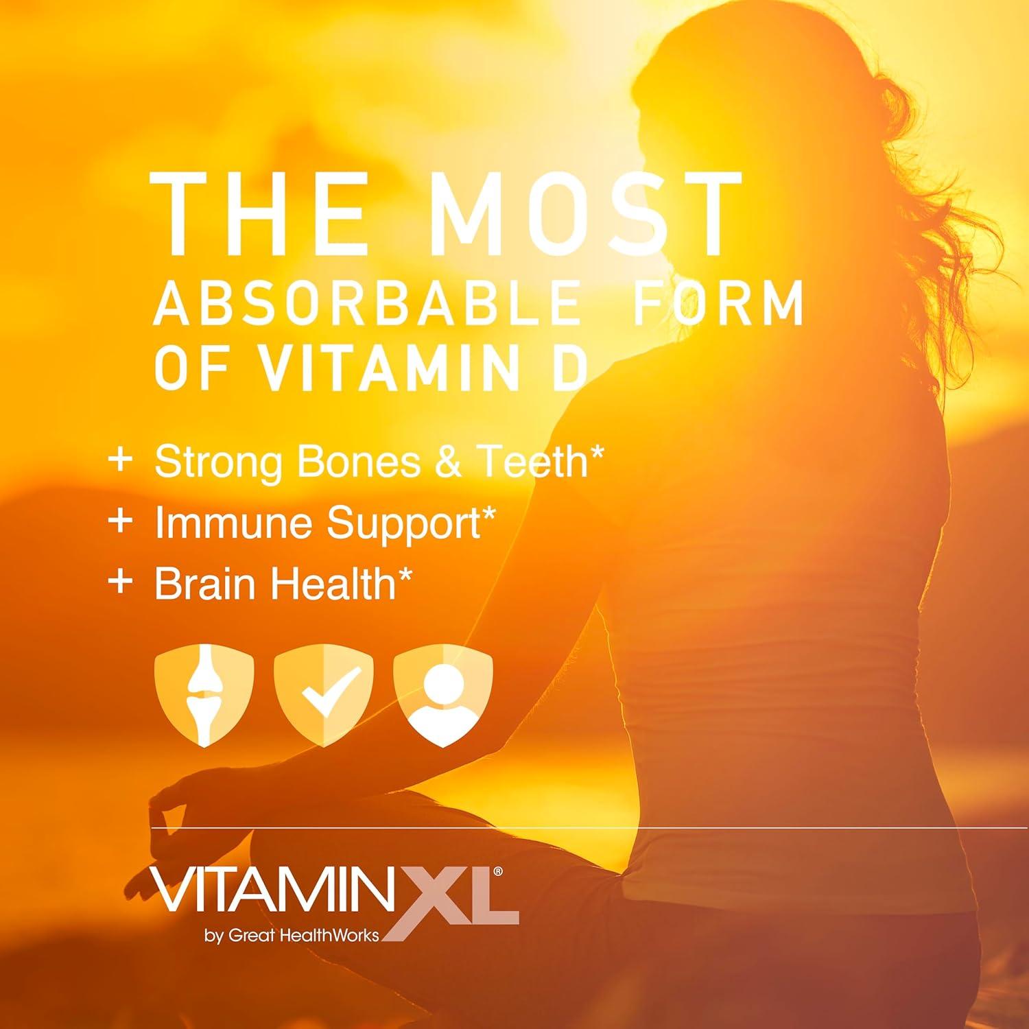 OmegaXL Joint Support Supplement - Natural Muscle Support, 60 Softgels & VitaminXL D3 High Potency Daily Vitamin D 5000 IU 125mcg Immune Support Supplement (30 Softgels)